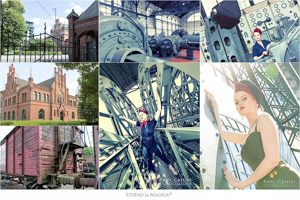 StudioLaMagica Workshop onlocation auf Zeche Zollen