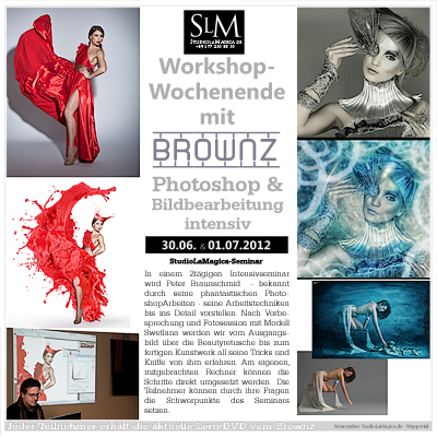 Photoshop Workshop mit Peter Braunschmidt im StudioLaMagica Wuppertal