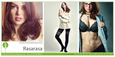 StudioLaMagica Workshop mit Modell Rasarasa
