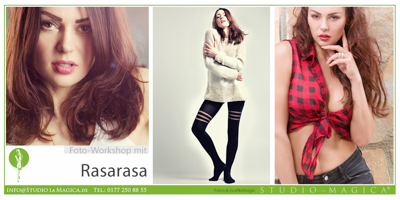 StudioLaMagica Workshop mit Modell Rasarasa